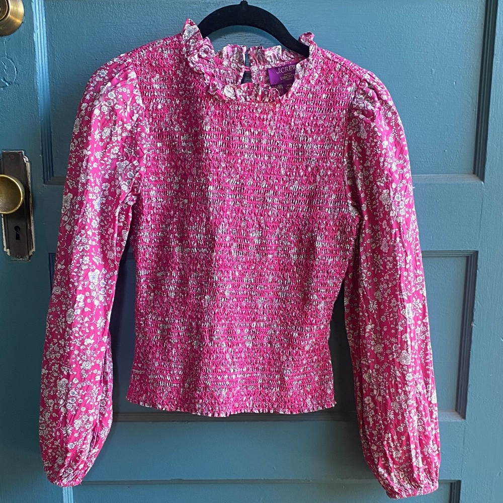 JCrew Liberty of London blouse.